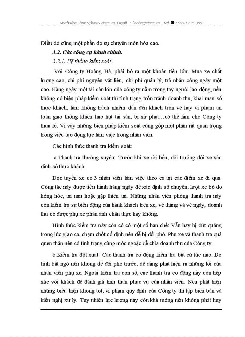 image for page Hoàn thiện các công cụ tạo động lực cho người lao động tại Công ty cổ phần Hoàng Hà