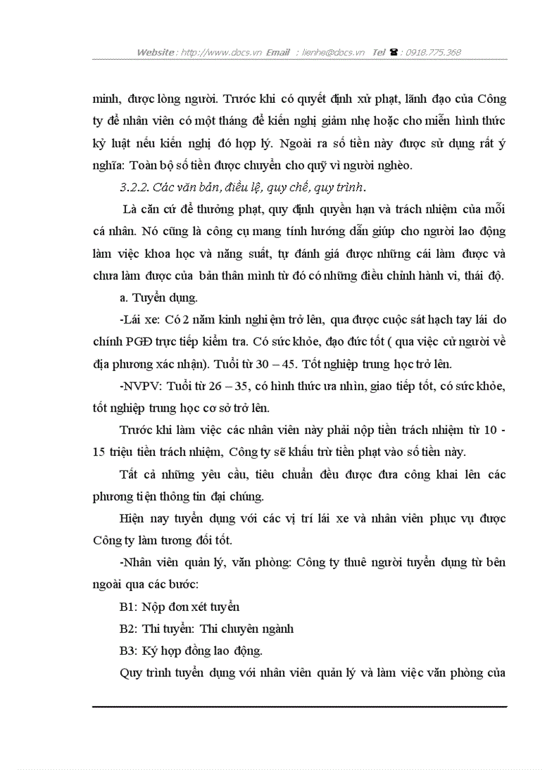 image for page Hoàn thiện các công cụ tạo động lực cho người lao động tại Công ty cổ phần Hoàng Hà