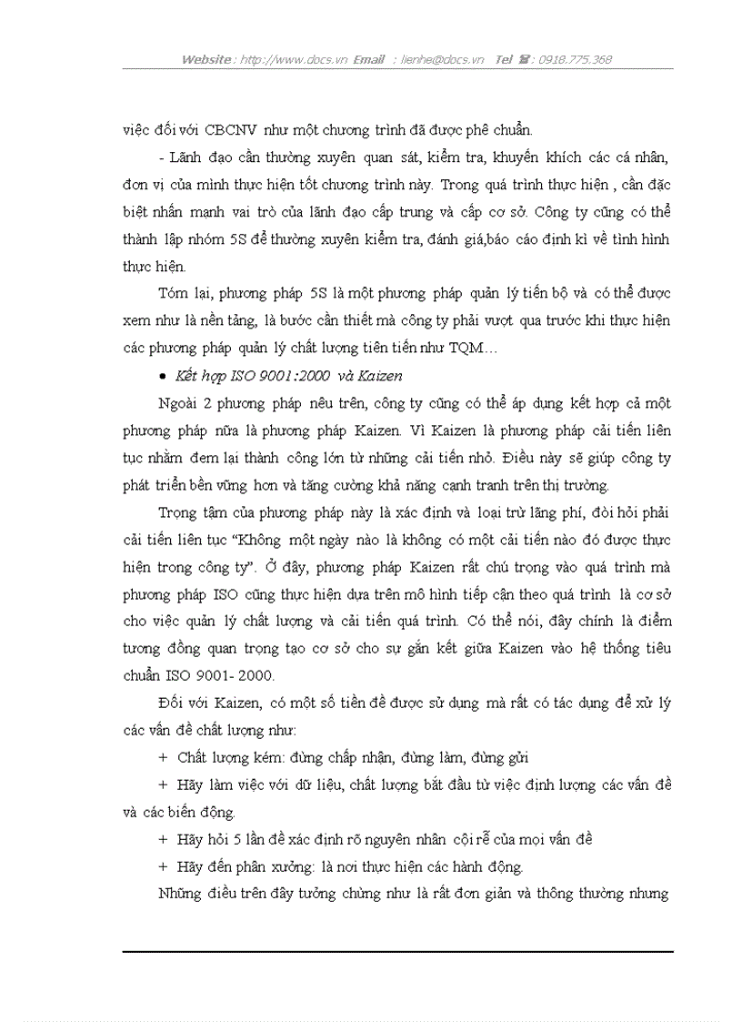 image for page Hoàn thiện quản lý chất lượng theo tiêu chuẩn ISO 9001 2000 tại công ty TNHH Kim khí Thăng Long đến năm 2010