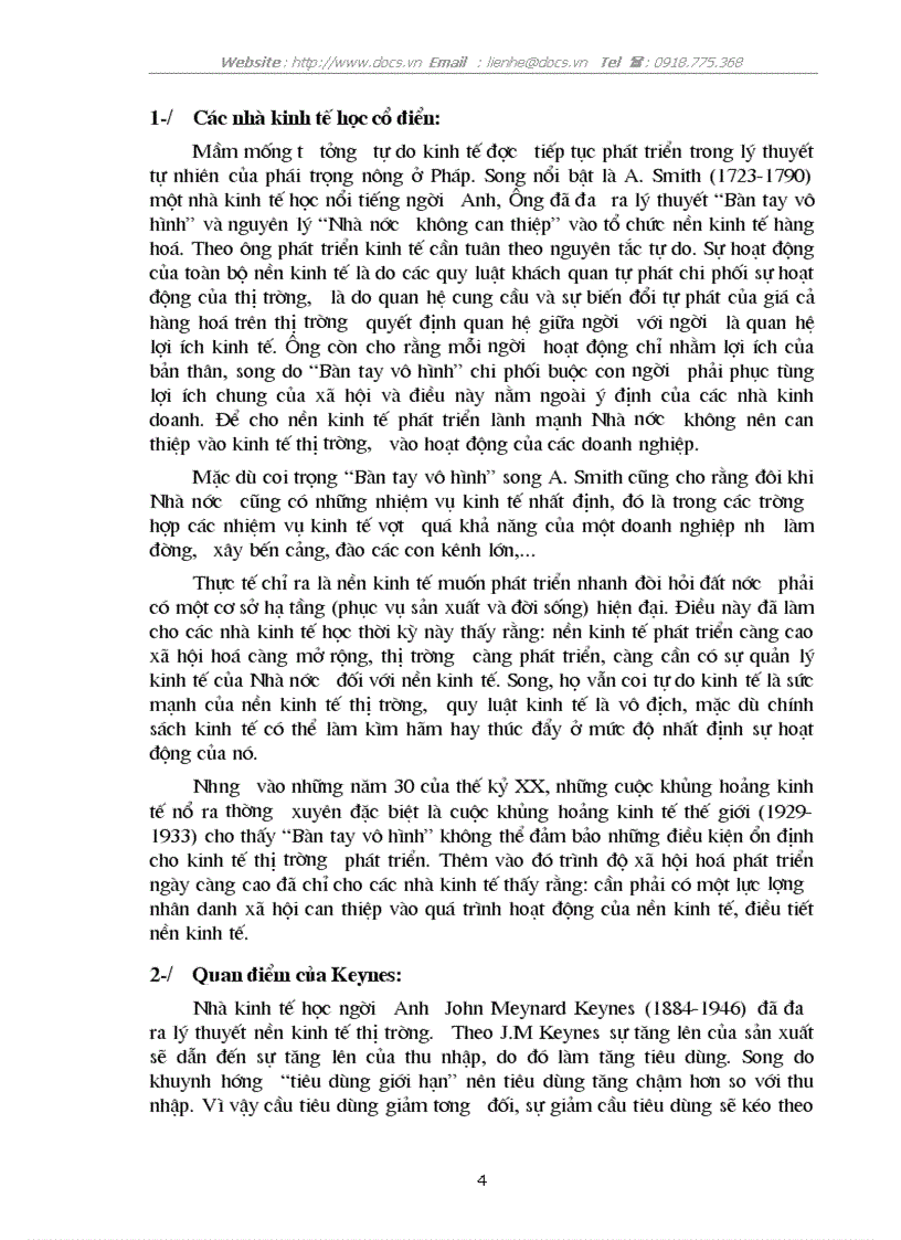 image for page Vai trò quản lý kinh tế của NN trong nền KTTT