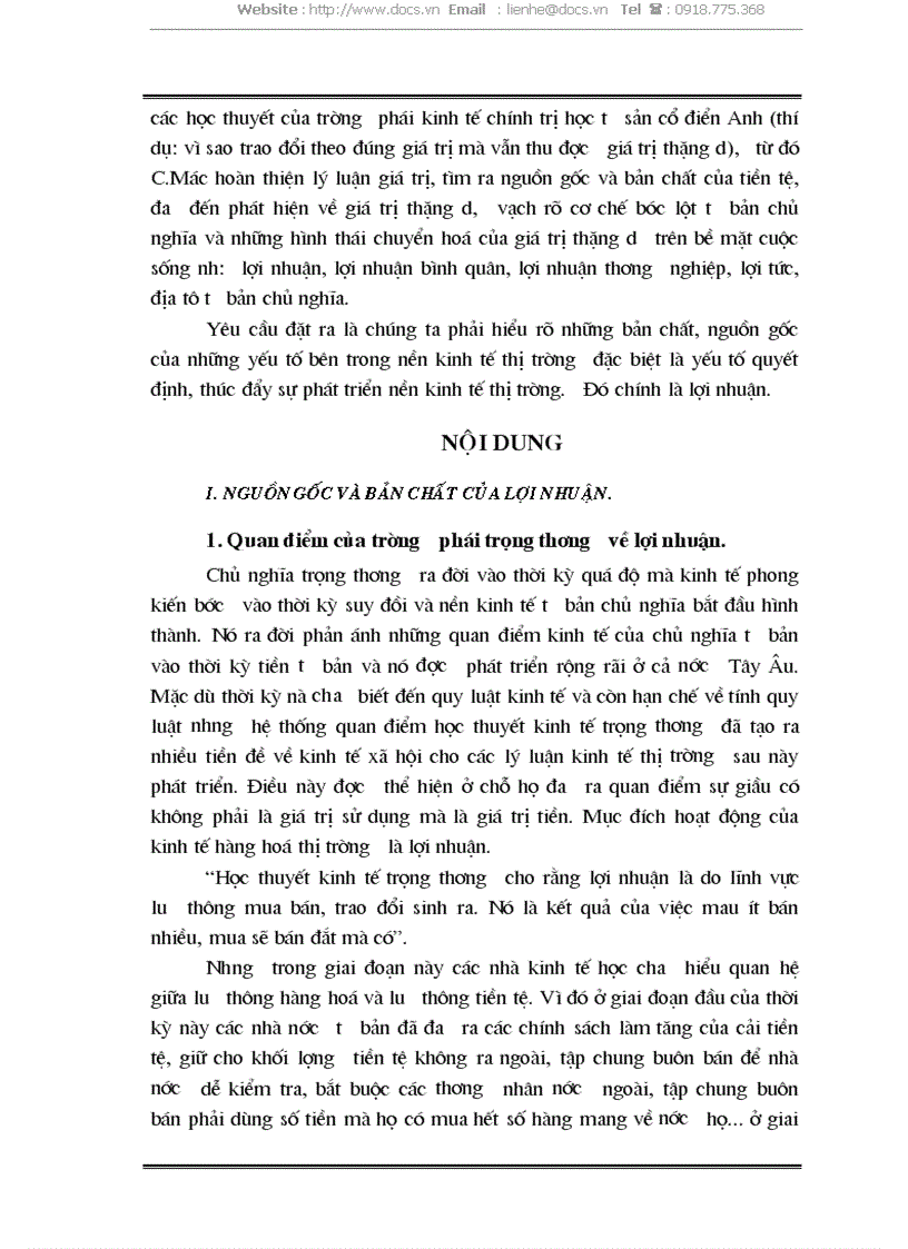 image for page Nguồn gốc bản chất của lợi nhuận