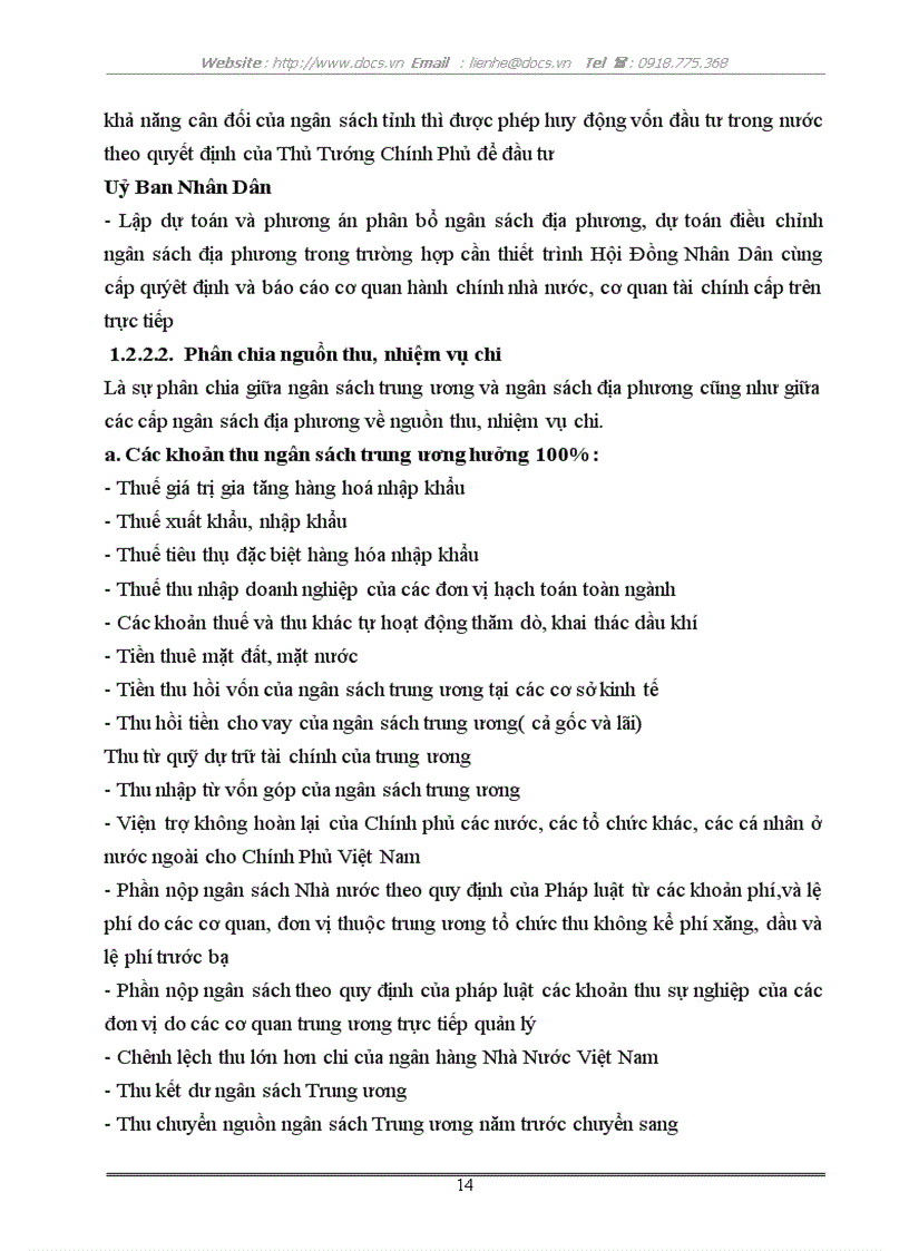 image for page Phân cấp quản lý ngân sách nhà nước giữa Tỉnh và huyện xã ở tỉnh Bắc Ninh giai đoạn 2004 2007 Thực trạng phương hướng giải pháp hoàn thiện