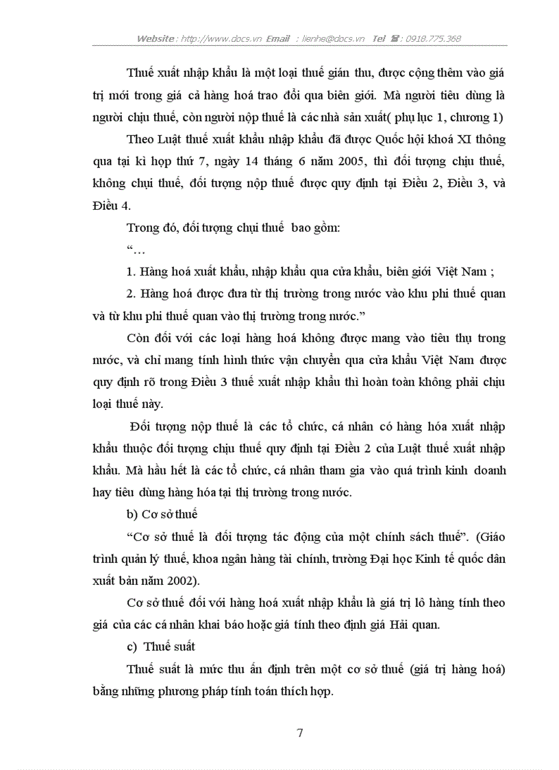 image for page Quản lý thu thu thuế xuất nhập khẩu tại Chi Cục Hải quan Cửa khẩu Cảng Cửa Lò Nghệ An