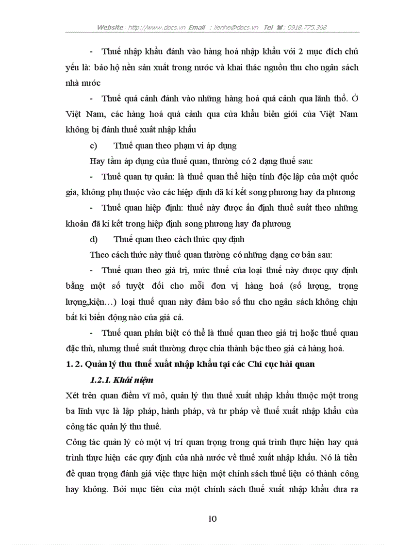 image for page Quản lý thu thu thuế xuất nhập khẩu tại Chi Cục Hải quan Cửa khẩu Cảng Cửa Lò Nghệ An