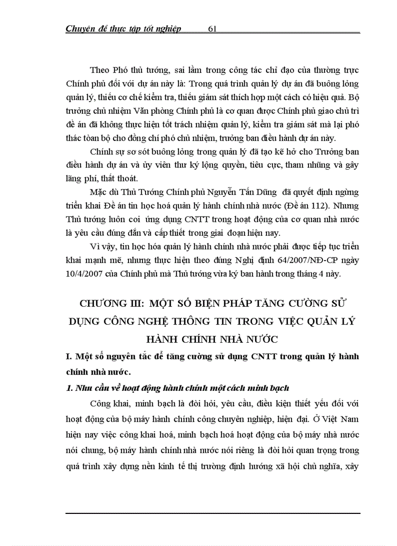 image for page Sử dụng công nghệ thông tin để quản lý hành chính nhà nước