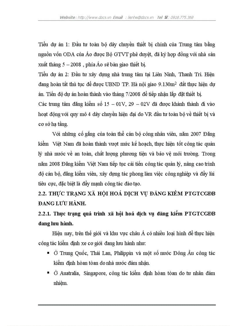 image for page Xã hội hoá dịch vụ đăng kiểm phương tiện giao thông cơ giới đường bộ đang lưu hành