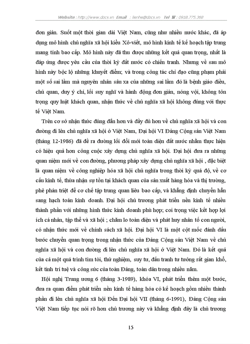 image for page Sự hình thành phát triển nền KTTT định hướng XHCN ở VN