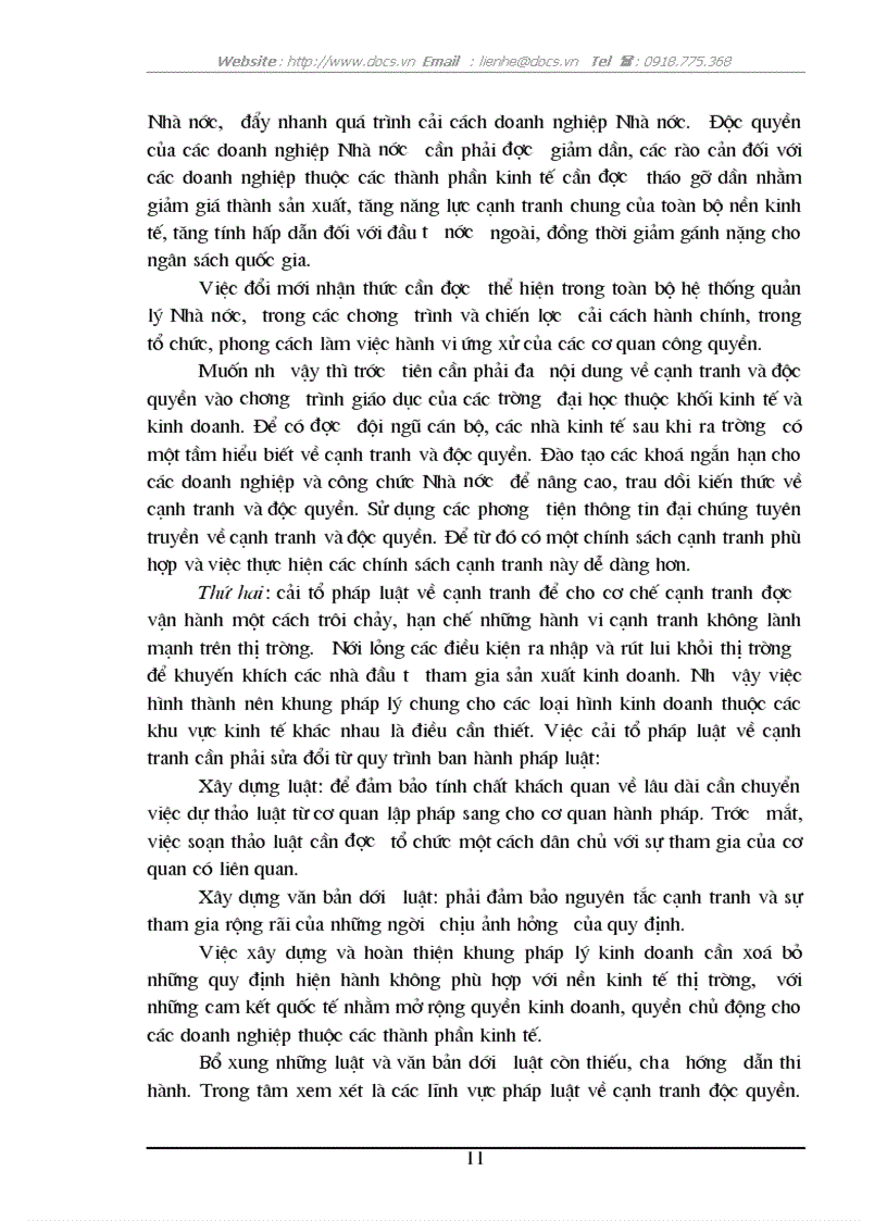 image for page Lý luận cạnh tranh trong nền KTTT ở VN