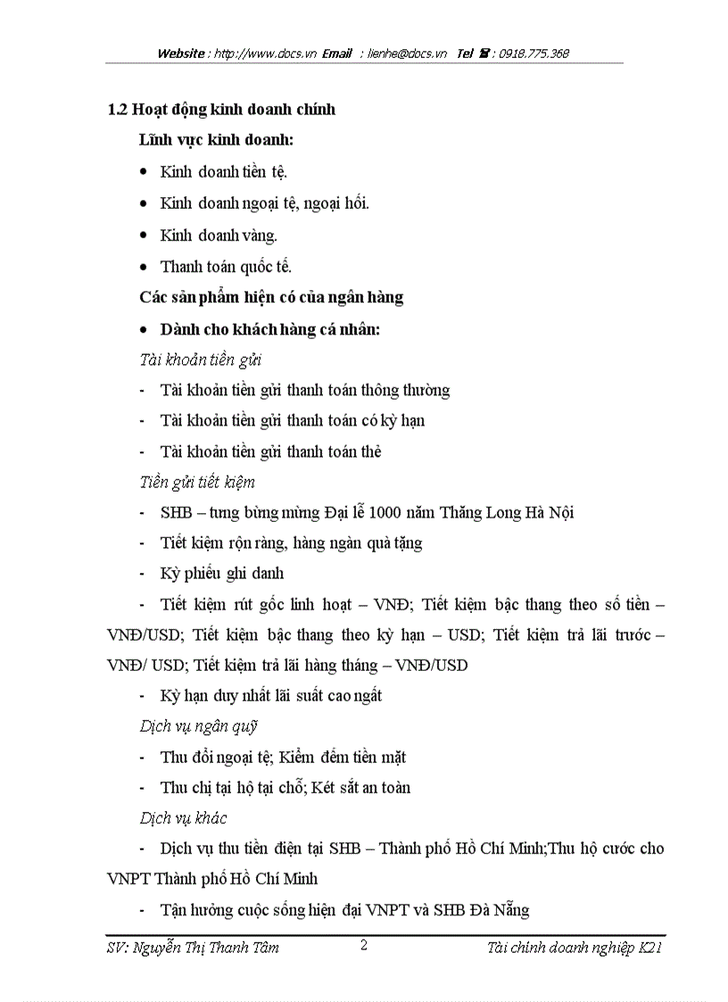 image for page Ngân hàng Thương mại Cổ phần Sài Gòn Hà Nội