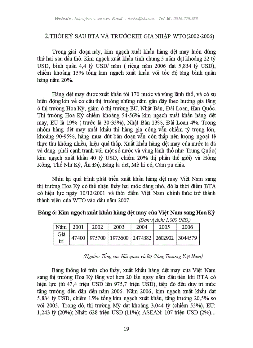 image for page Chuyển dịch cơ cấu thị trường xuất khẩu của hàng dệt may xuất khẩu của Việt Nam Thực trạng và giải pháp