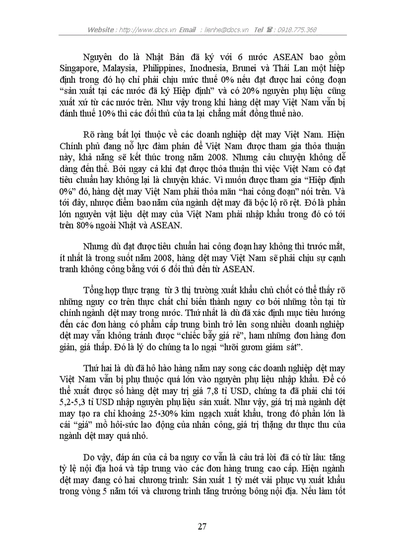 image for page Chuyển dịch cơ cấu thị trường xuất khẩu của hàng dệt may xuất khẩu của Việt Nam Thực trạng và giải pháp