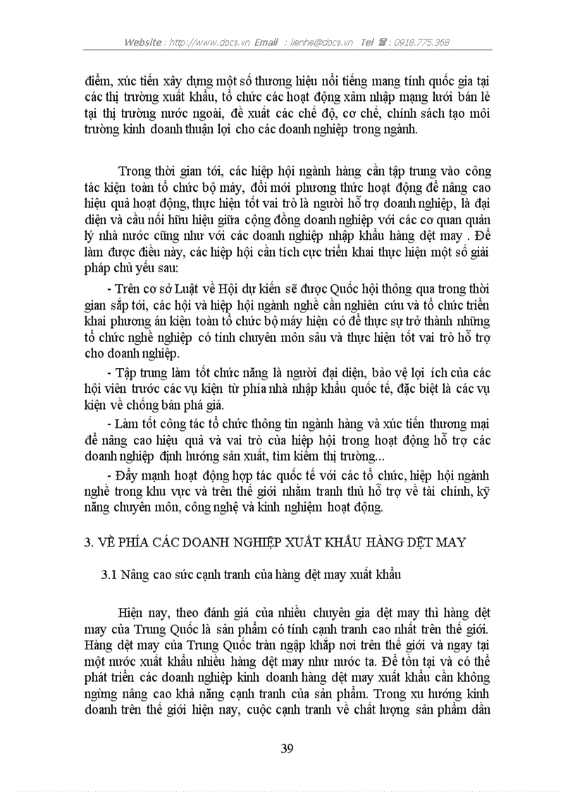 image for page Chuyển dịch cơ cấu thị trường xuất khẩu của hàng dệt may xuất khẩu của Việt Nam Thực trạng và giải pháp