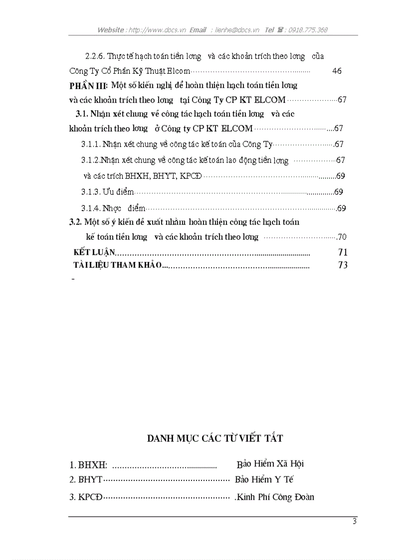 image for page Kế toán lao động tiền lương và các khoản trích theo lương của công ty cổ phần kỹ thuật Elcom