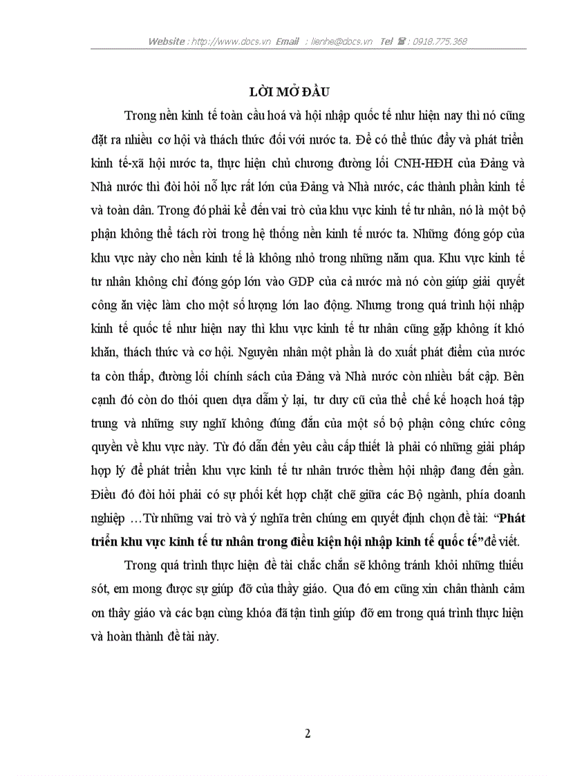 image for page Phát triển khu vực kinh tế tư nhân trong điều kiện hội nhập kinh tế quốc tế
