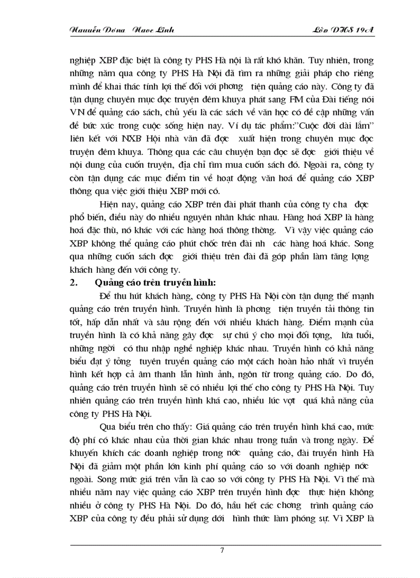 image for page Tình hình sử dụng nghệ thuật tiêu thụ XBP ở công ty Phát Hành sách Hà Nội hiện nay