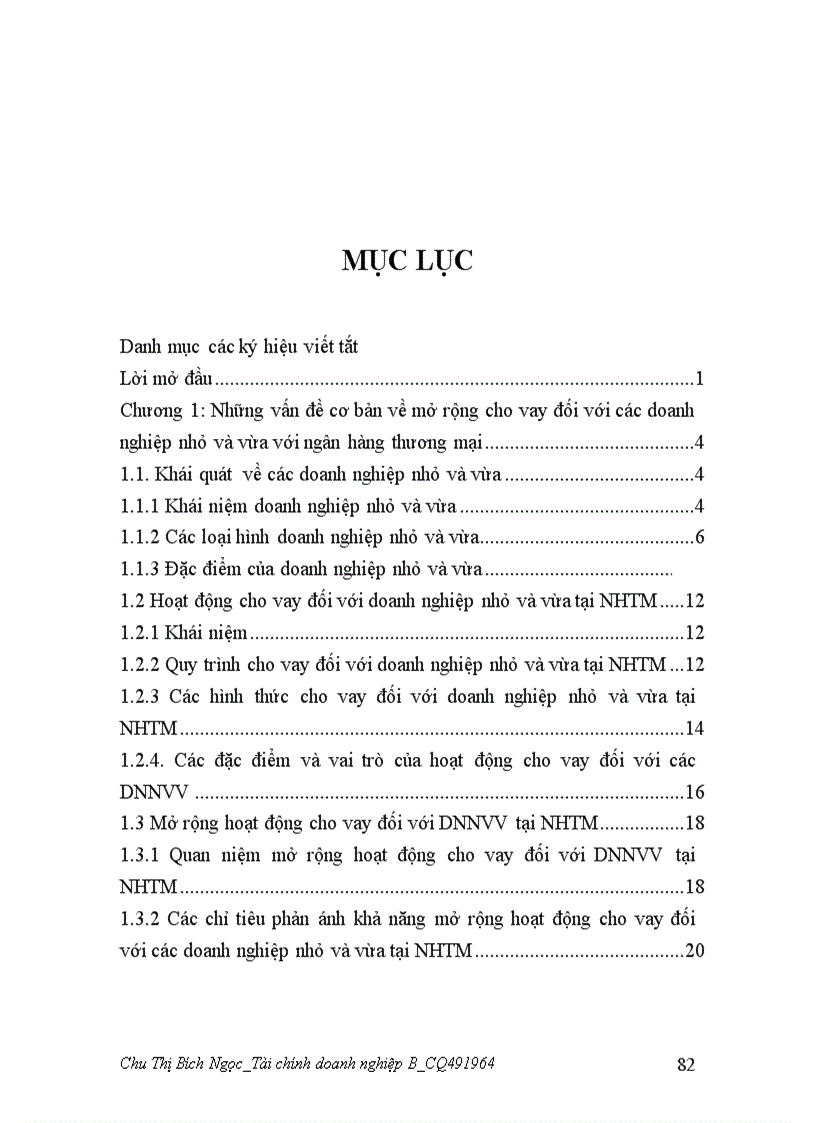 image for page Giải pháp mở rộng hoạt động cho vay đối với doanh nghiệp nhỏ và vừa tại ngân hàng Quân Đội chi nhánh Thăng Long