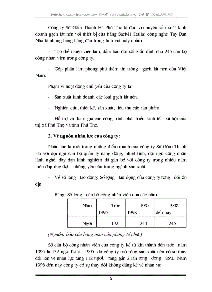 image for page Một số giải pháp nhằm tạo động lực cho người lao động tại công ty Sứ Gốm Thanh Hà