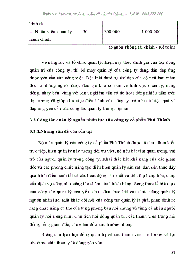 image for page Hoàn thiện công tác quản lý nguồn nhân lực ở công ty cổ phần Phú Thành