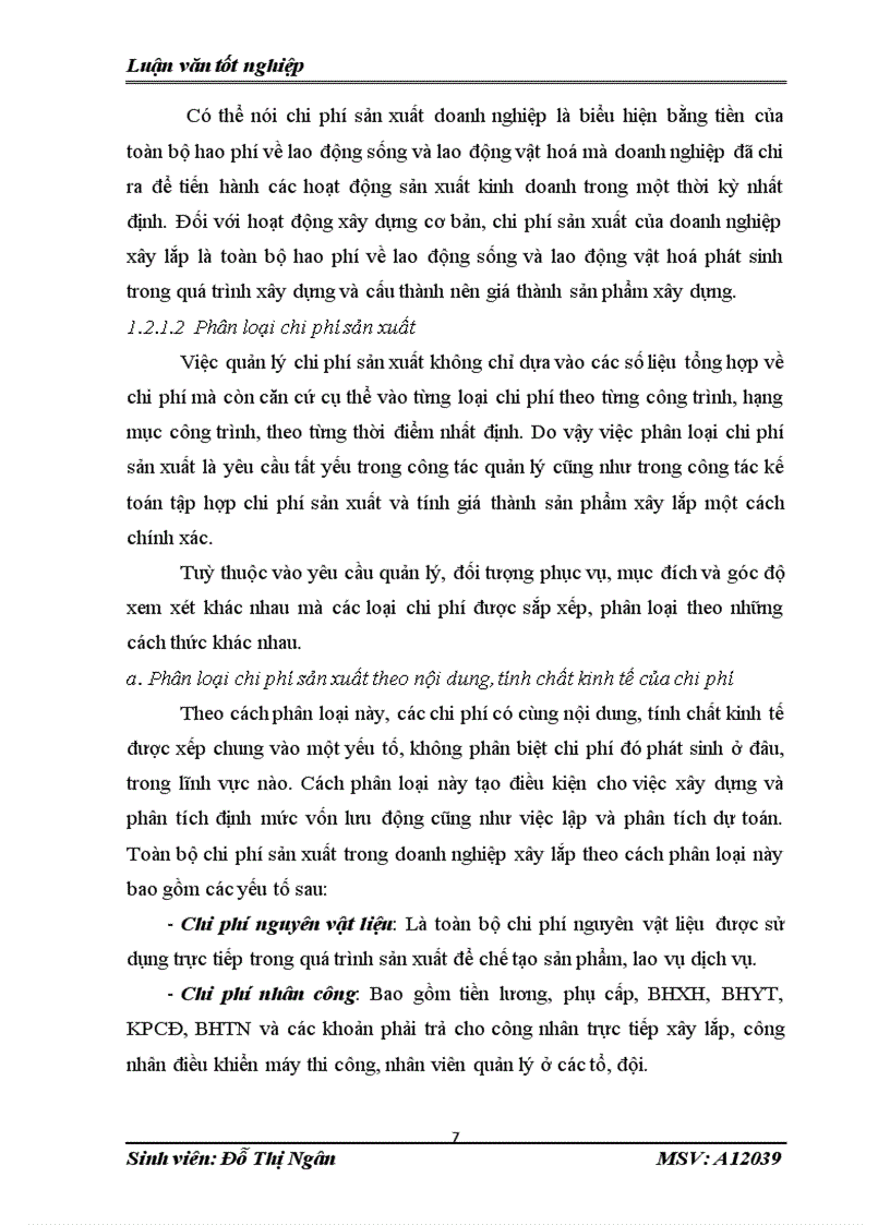 image for page Hoàn thiện công tác kế toán tập hợp chi phí sản xuất và tính giá thành sản phẩm tại chi nhánh công ty cổ phần xây lăp 3