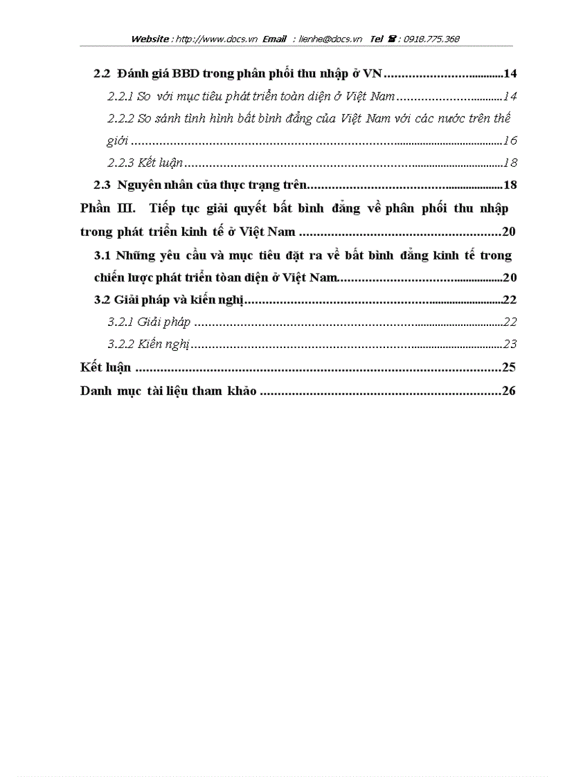 image for page Bất bình đẳng về phân phối thu nhập trong phát triển kinh tế ở Việt Nam