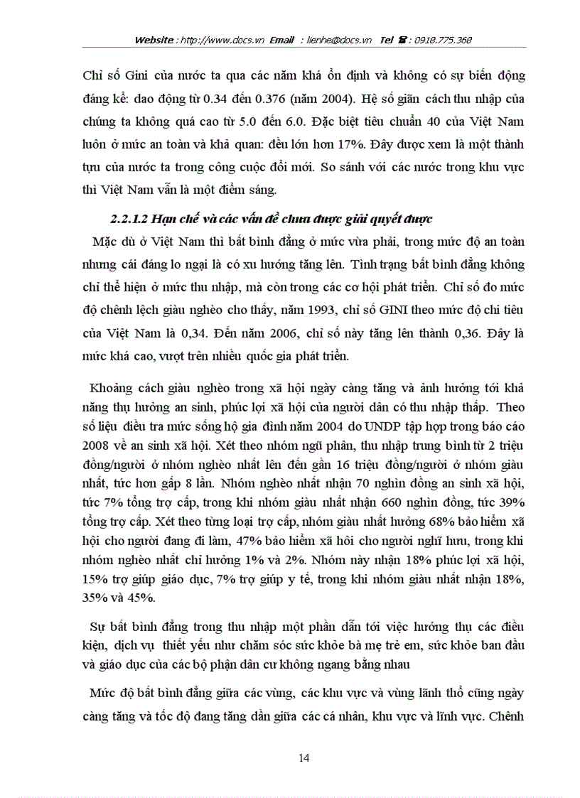 image for page Bất bình đẳng về phân phối thu nhập trong phát triển kinh tế ở Việt Nam