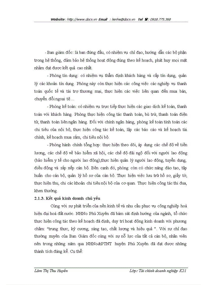 image for page Tăng cường hoạt động huy động vốn tại ngân hàng nông nghiệp và phát triển nông thôn chi nhánh Phú Xuyên Hà nội