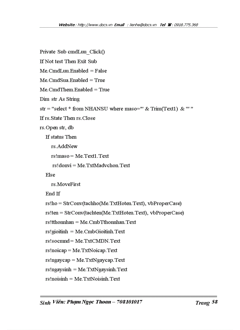 image for page Xây dựng chương trình Quản lý nhân sự trường Đại học Công nghiệp Hà nội