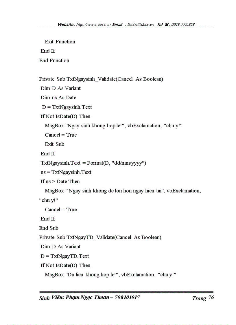 image for page Xây dựng chương trình Quản lý nhân sự trường Đại học Công nghiệp Hà nội