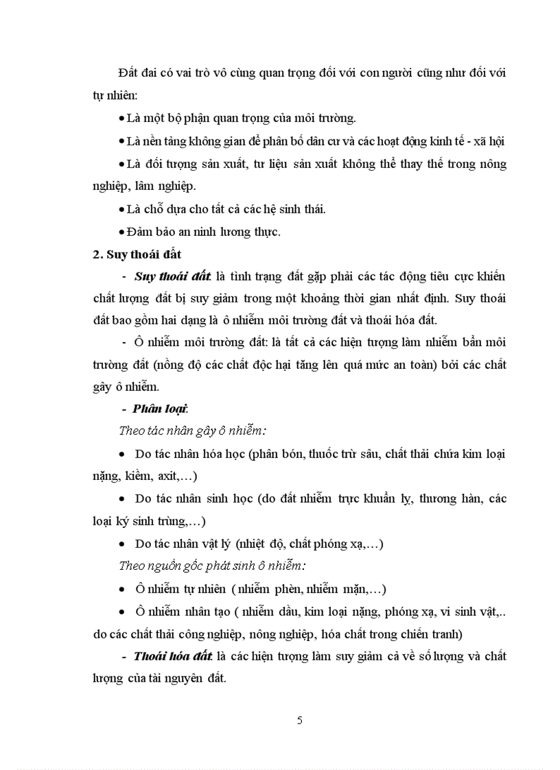 image for page Quản lý tài nguyên đất và rừng