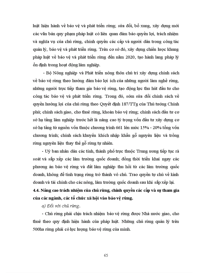 image for page Quản lý tài nguyên đất và rừng