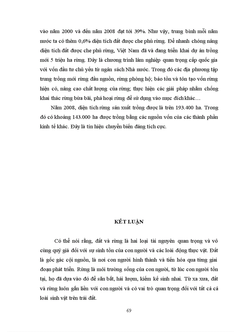 image for page Quản lý tài nguyên đất và rừng