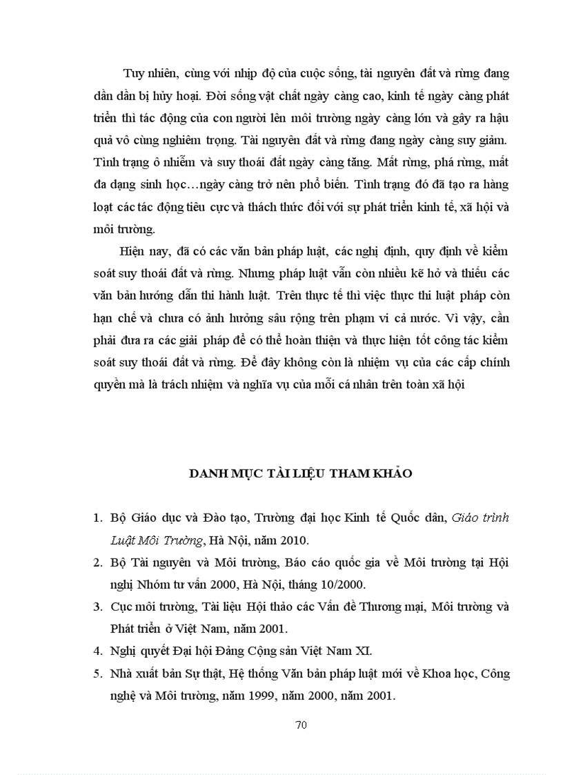 image for page Quản lý tài nguyên đất và rừng