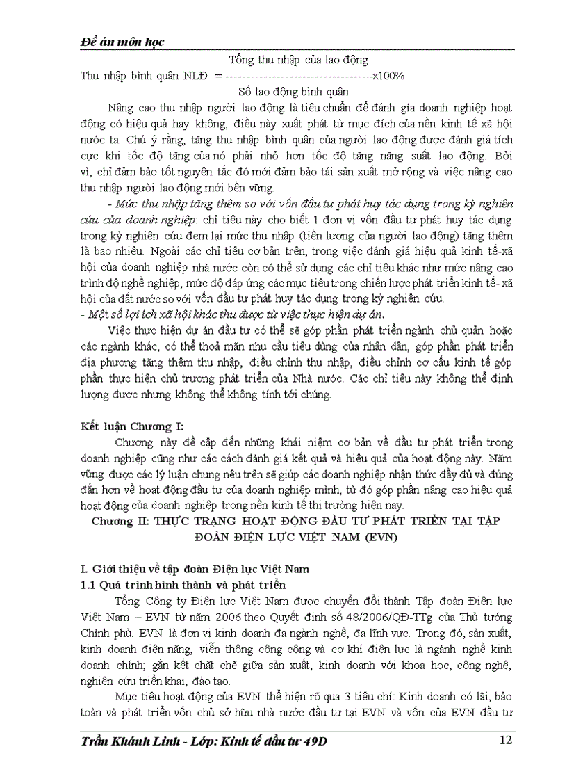 image for page Đầu tư phát triển tại tập đoàn Điện lực Việt Nam thực trạng và giải pháp