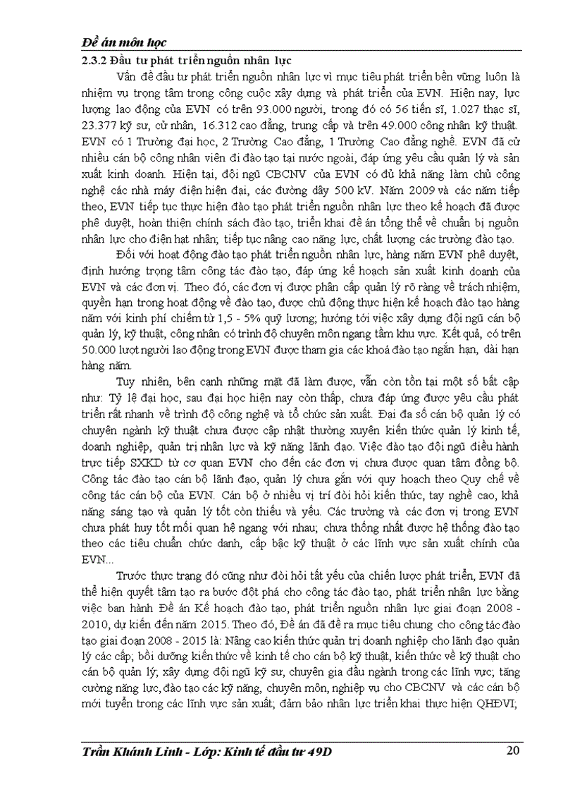 image for page Đầu tư phát triển tại tập đoàn Điện lực Việt Nam thực trạng và giải pháp