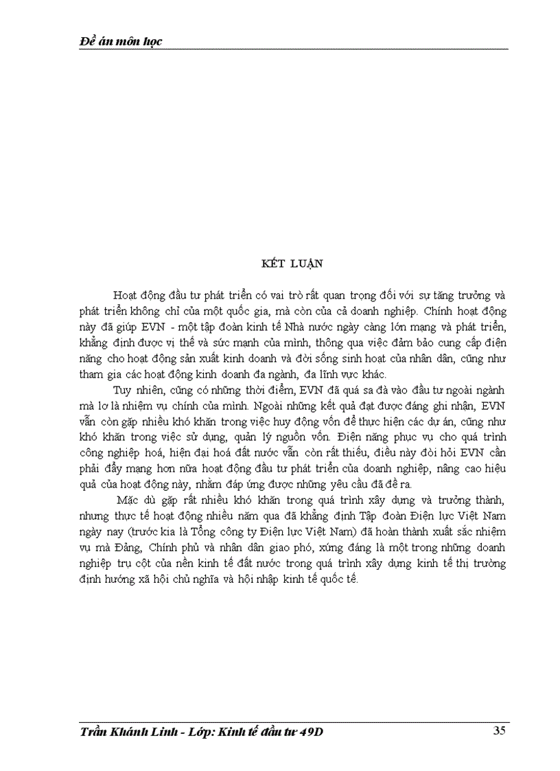 image for page Đầu tư phát triển tại tập đoàn Điện lực Việt Nam thực trạng và giải pháp