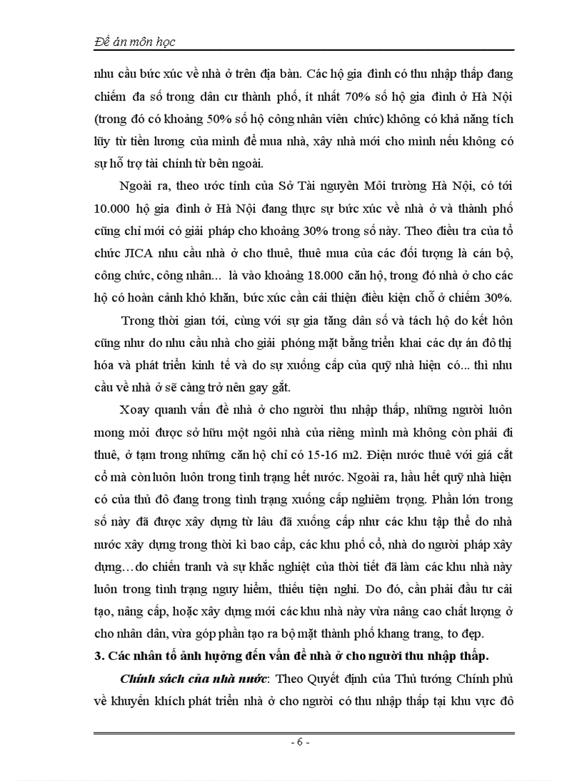 image for page Vấn đề nhà ở cho người có thu nhập thấp tại Hà Nội