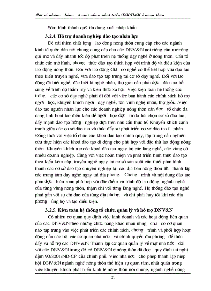 image for page Một số phương hướng và phát triển Doanh nghiệp vừa và nhỏ ở khu vực nông thôn