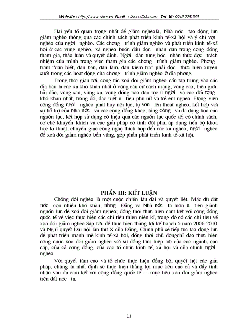 image for page Vấn đề xoá đói giảm nghèo ở nước ta hiện nay