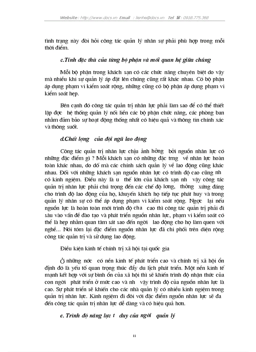 image for page Thực trạng quản trị nhân lực tại khách sạn Sofitel Metropol Hà Nội Kinh nghiệm giải pháp