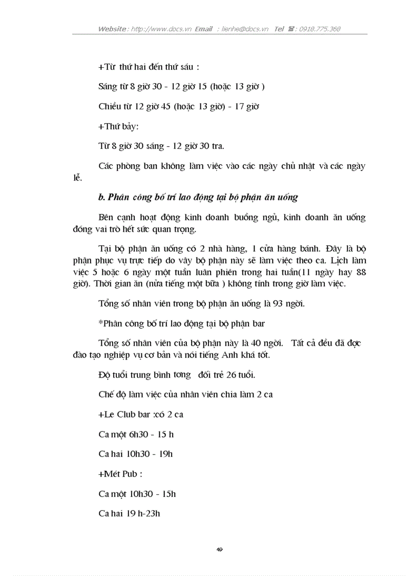 image for page Thực trạng quản trị nhân lực tại khách sạn Sofitel Metropol Hà Nội Kinh nghiệm giải pháp