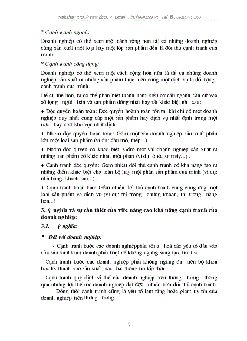 image for page Cạnh tranh các biện pháp Marketing nhằm nâng cao khả năng cạnh tranh của doanh nghiệp