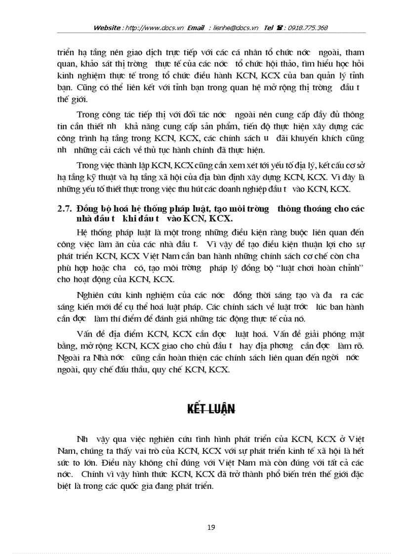 image for page Giải pháp và kiến nghị nhằm phát triển Khu Công Nghiệp Khu Chế Xuất ở Việt Nam