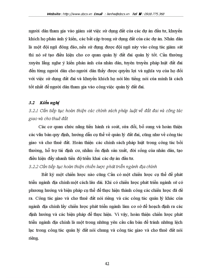 image for page Tăng cường quản lý công tác giao và cho thuê đất đối với các dự án đầu tư nhằm nâng cao hiệu quả sử dụng đất