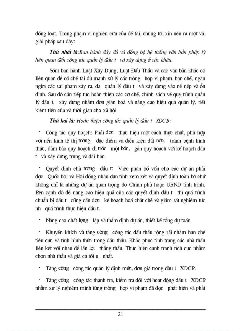 image for page Thất thoát lãng phí trong đầu tư Xây dựng cơ bản Thực trạng giải pháp