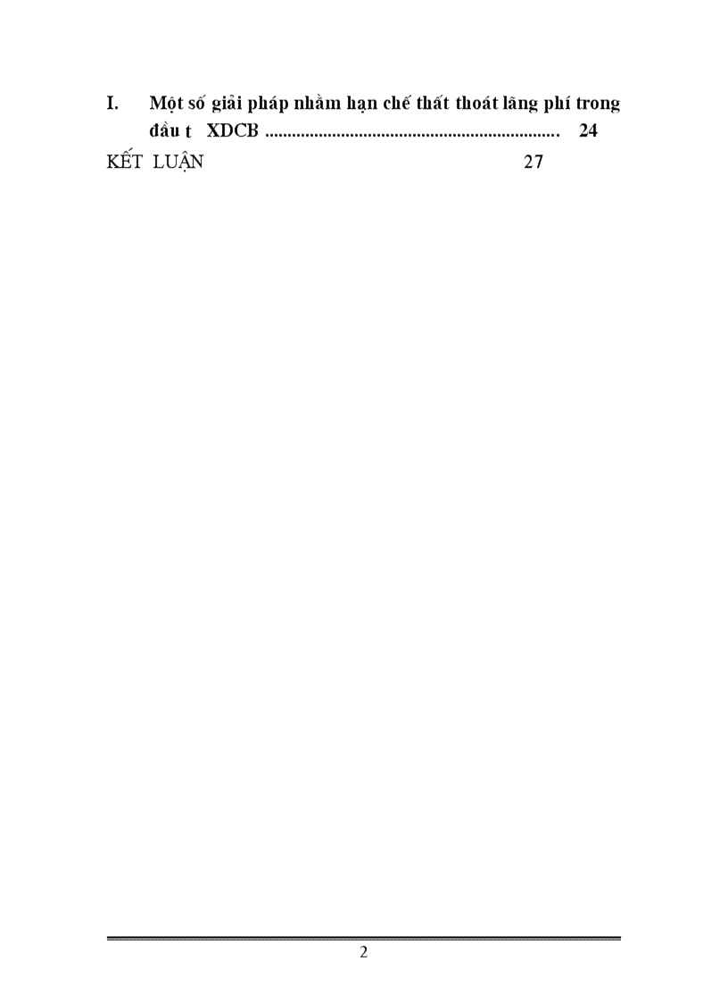 image for page Thất thoát lãng phí trong đầu tư Xây dựng cơ bản Thực trạng giải pháp