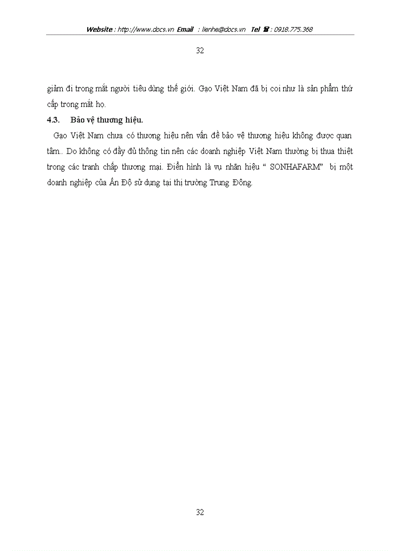 image for page Thực trạng xây dựng và phát triển thương hiệu gạo việt nam