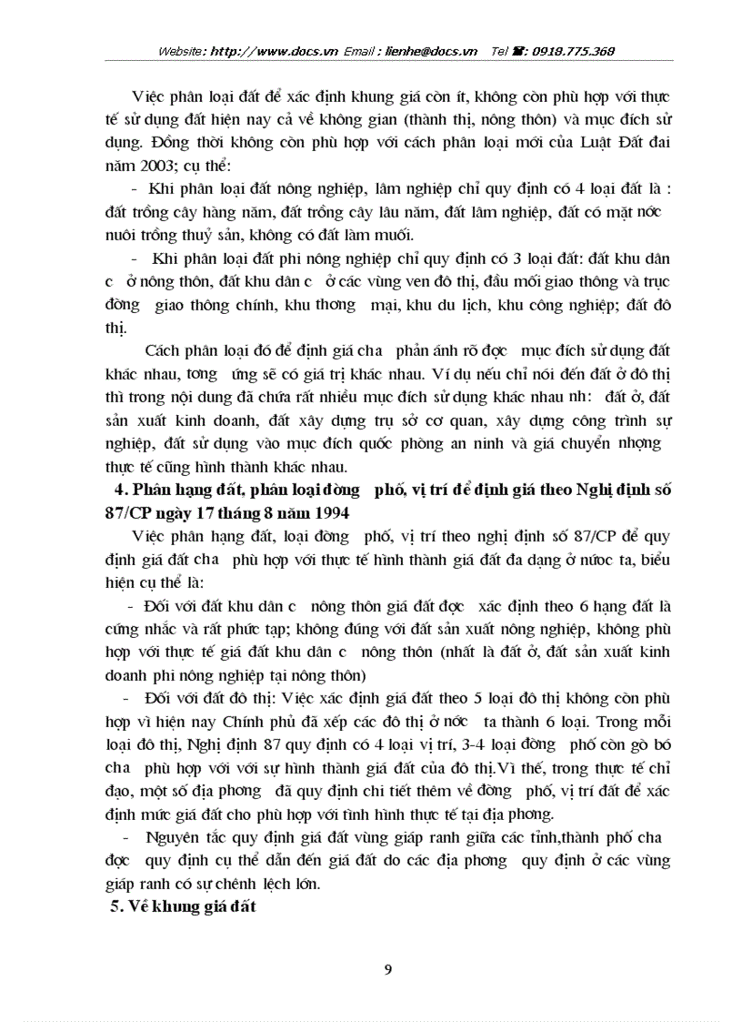 image for page Cơ sở hình thành khung giá đất theo cơ chế thị trường ở Thành phố Hà Nội nói riêng và cả nước nói chung