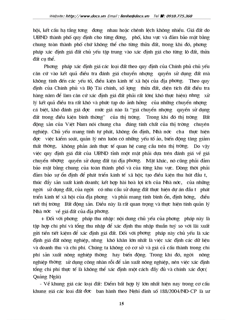 image for page Cơ sở hình thành khung giá đất theo cơ chế thị trường ở Thành phố Hà Nội nói riêng và cả nước nói chung
