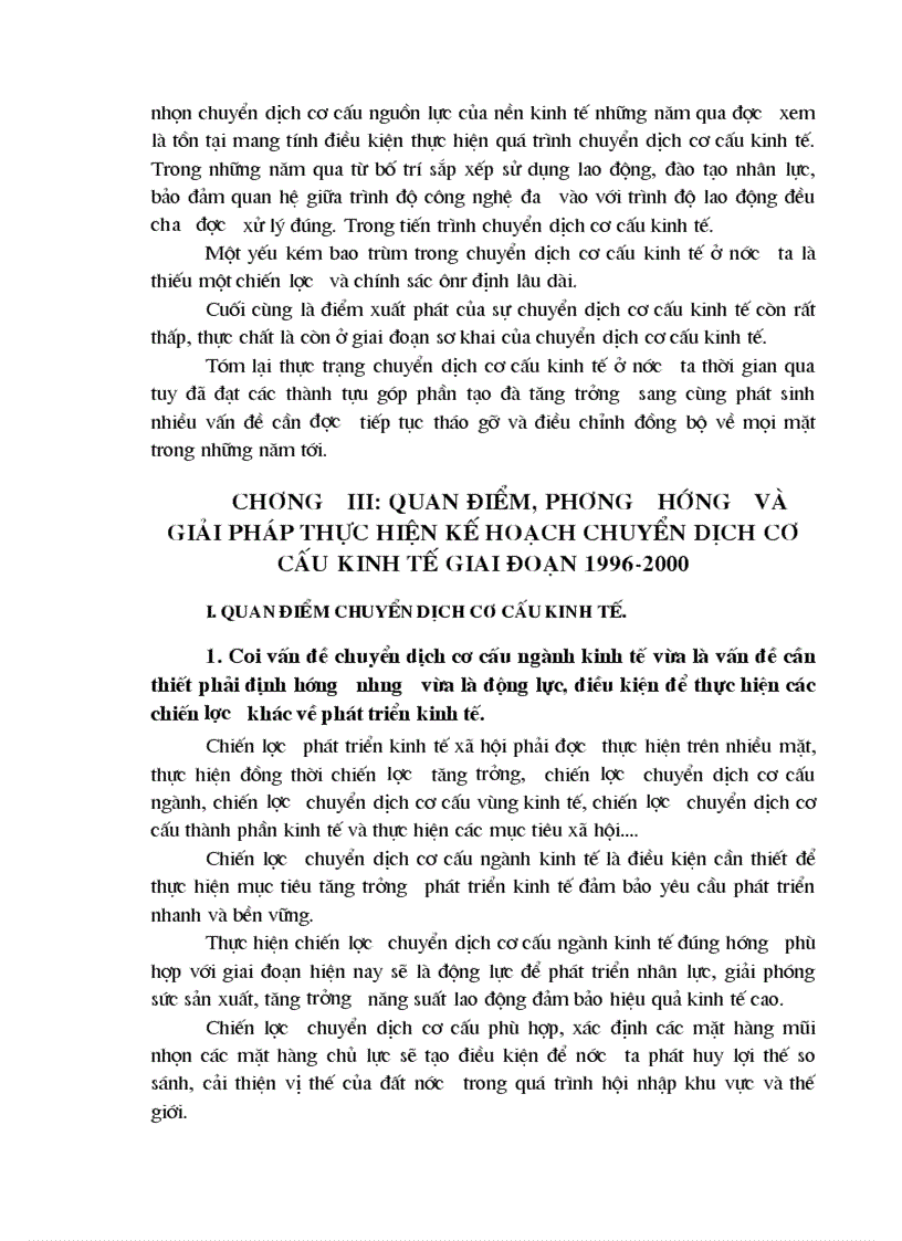 image for page Kế hoạch chuyển dịch cơ cấu ngành kinh tế giai đoạn 2001 2005 phương hướng giải pháp thực hiện