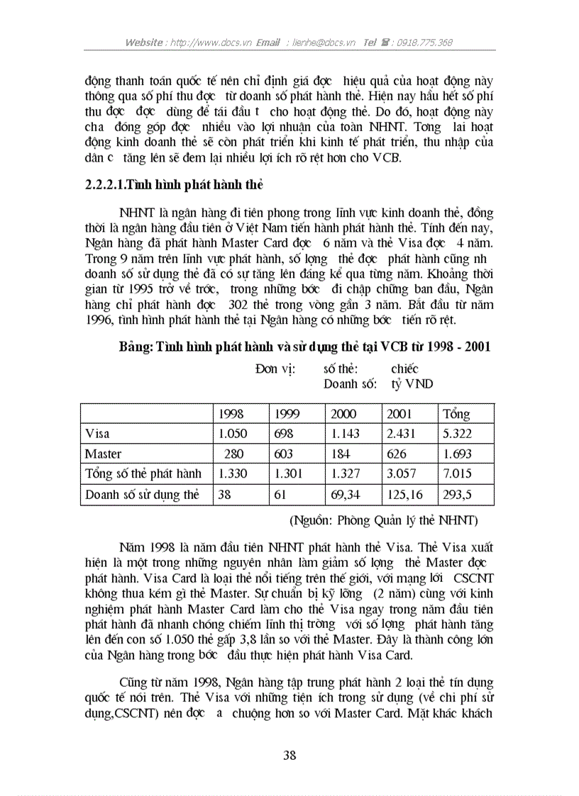 image for page Thực trạng cạnh tranh của hoạt động phát hành thẻ tại ngânhàng NHTMCP Ngoại Thương VietcomBank VN lt NHaCT gt
